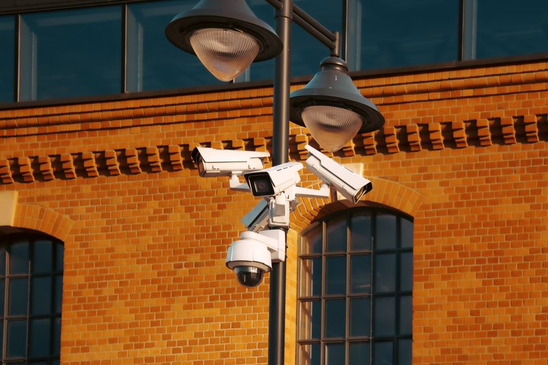 Professional CCTV camera installation