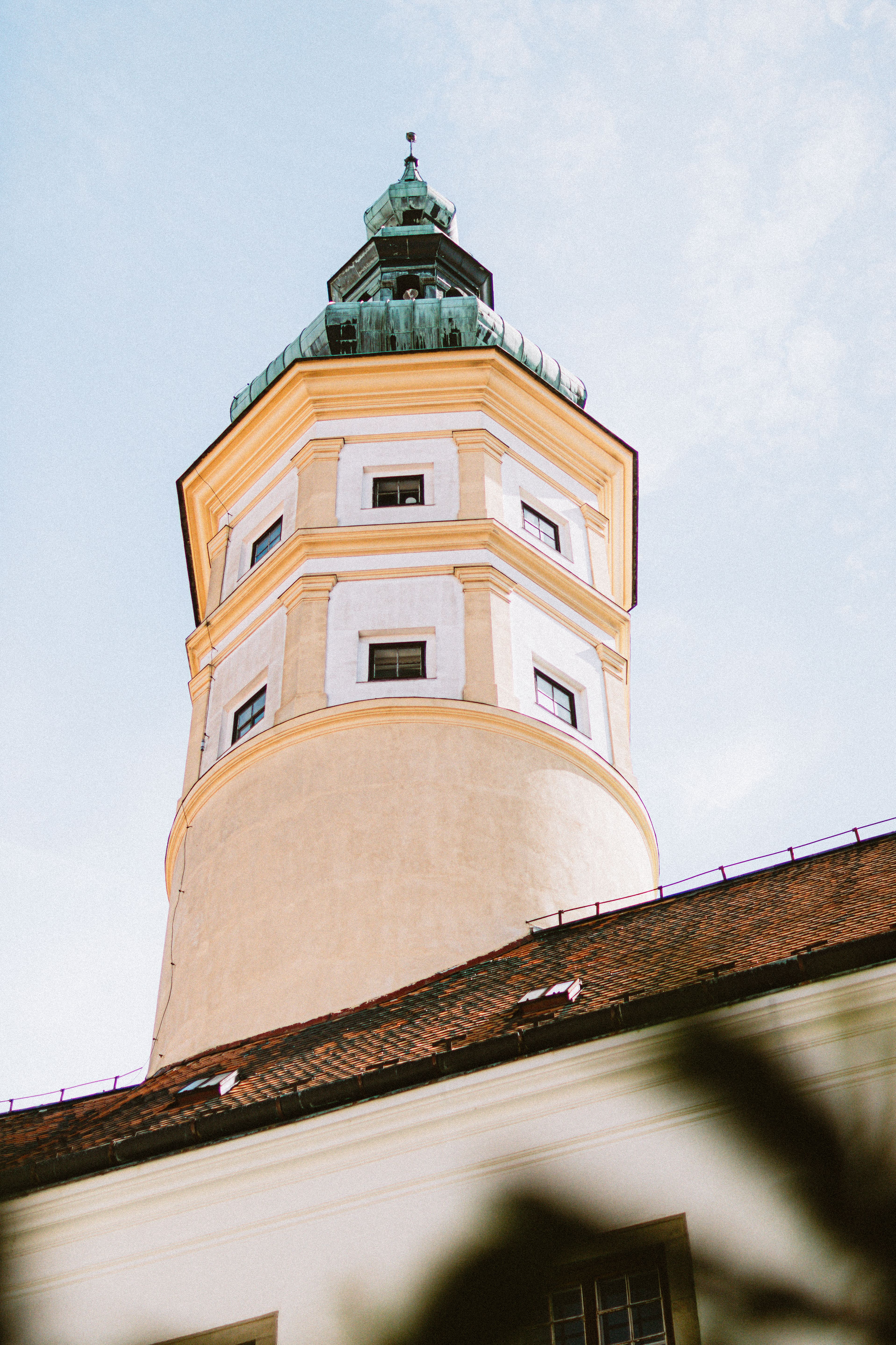 Historic Tower Under Clear Blue Sky · Free Stock Photo
