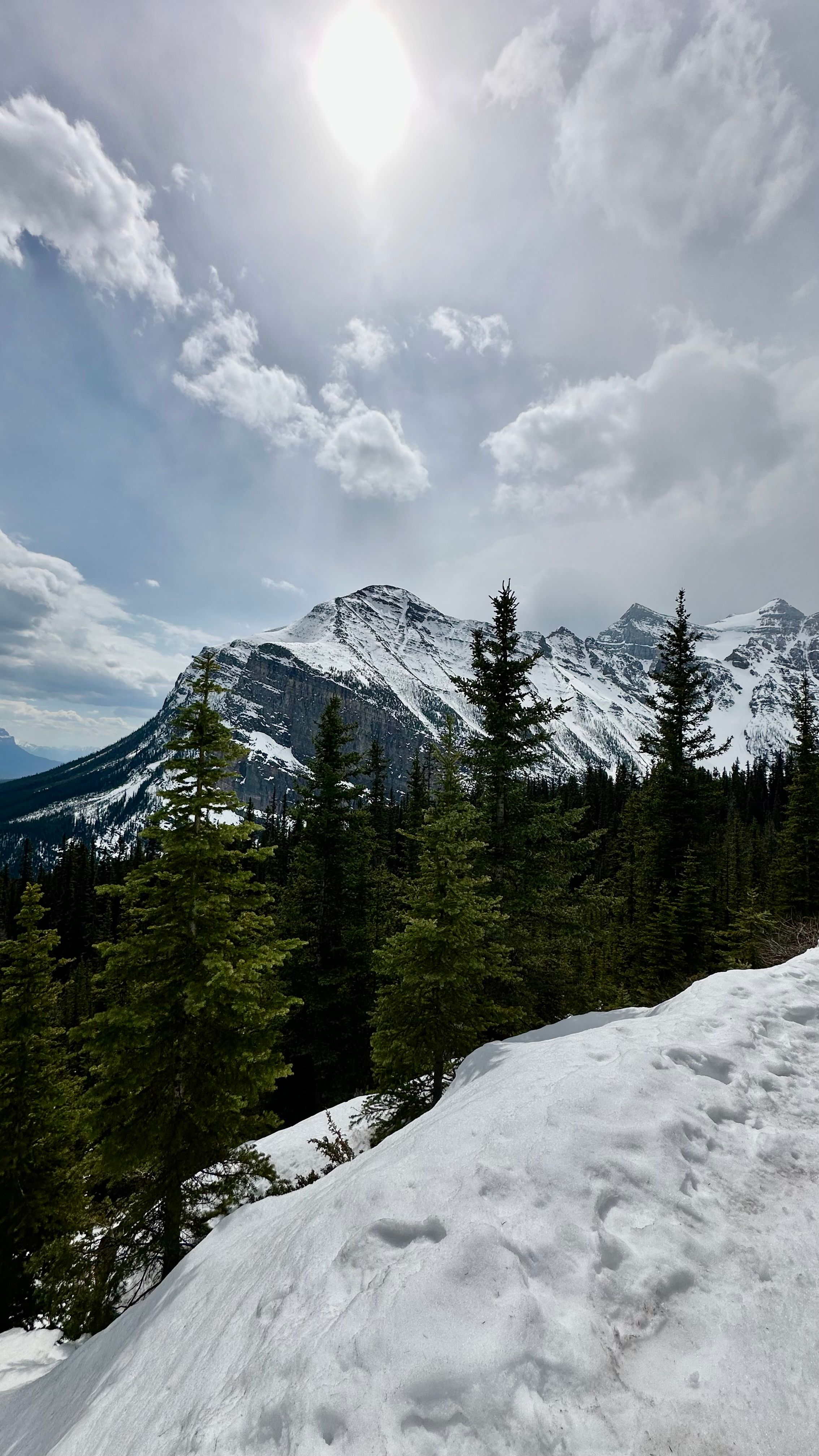 Scenic View of Snowy Mountain Landscape · Free Stock Photo