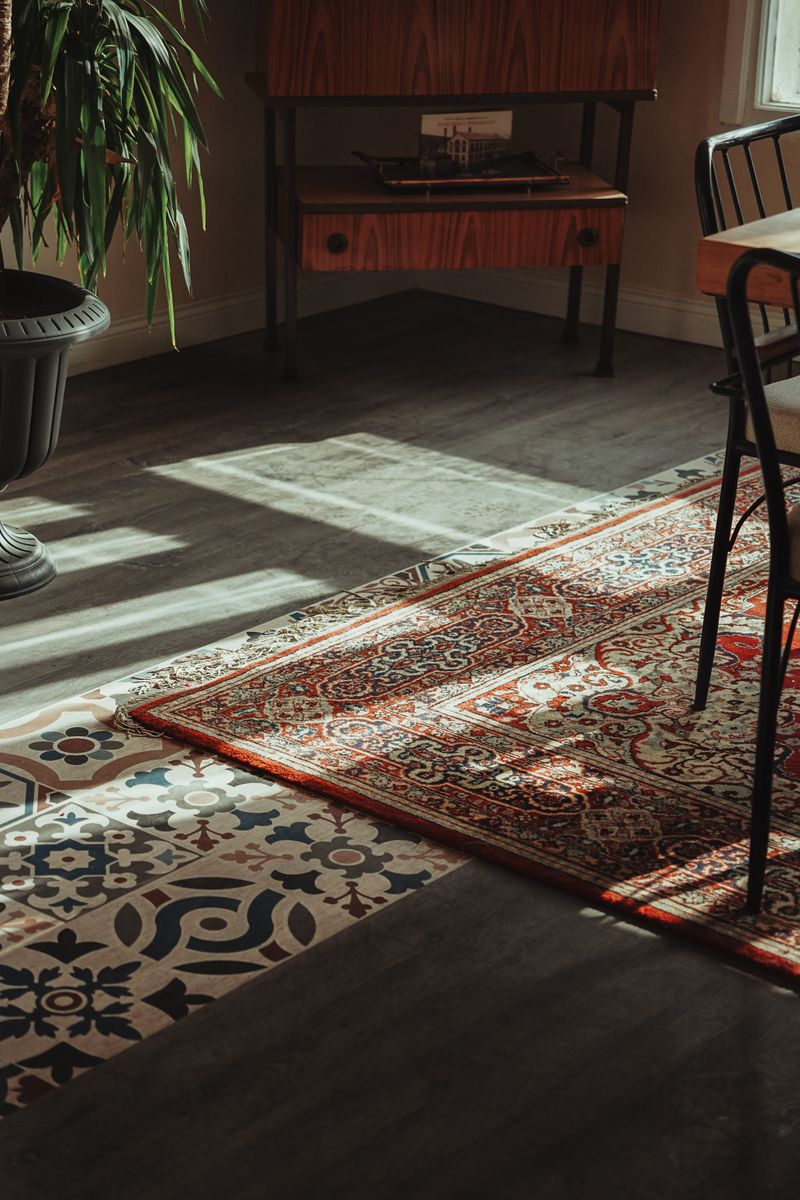Light Oak or Whitewashed Hardwood Flooring