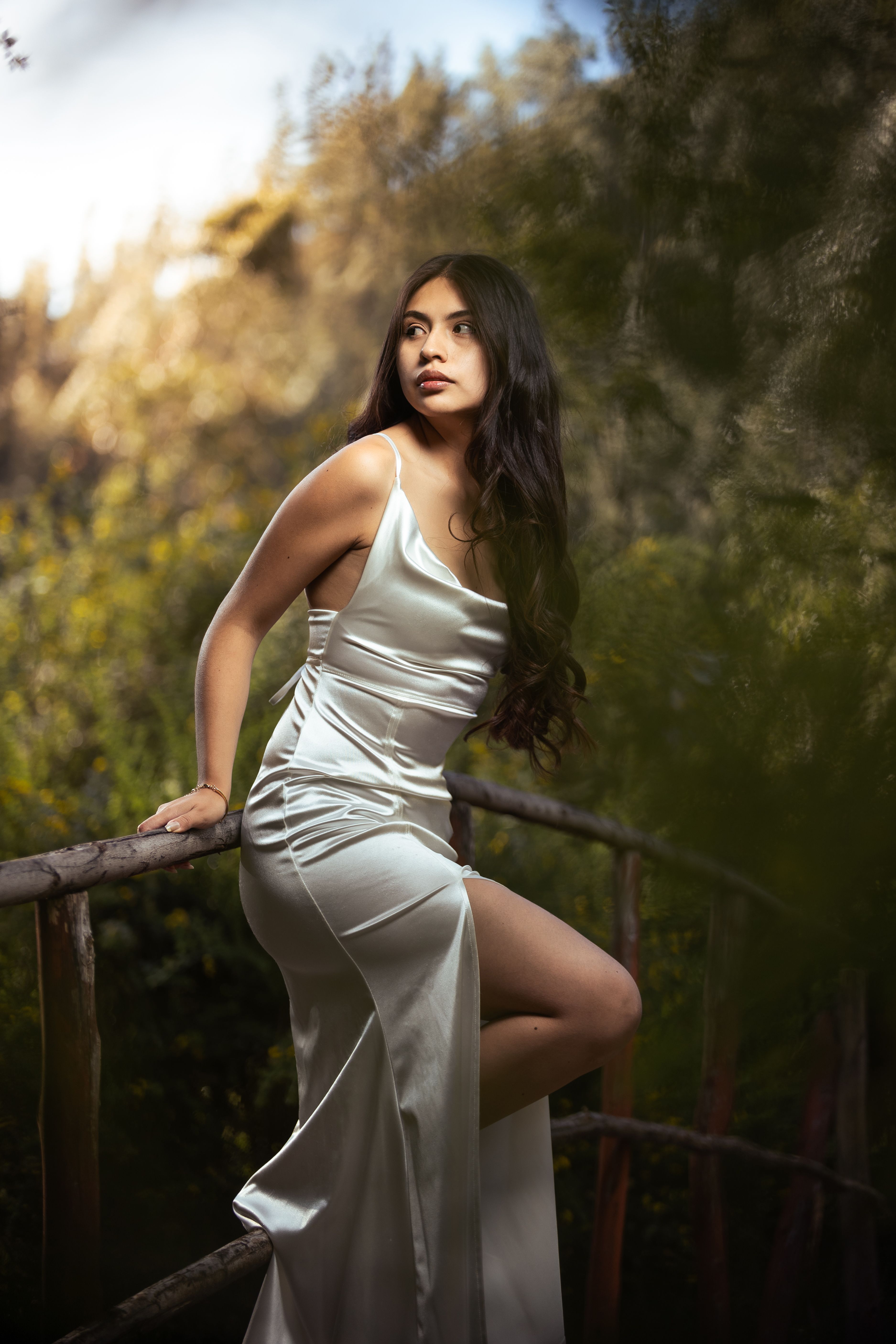 purple silver dress Macaron Purpole Backless Chainmail Dress