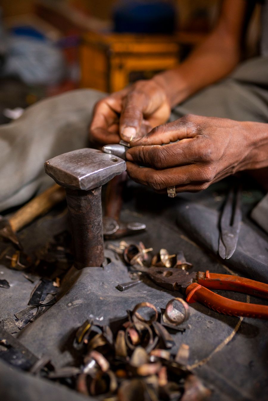 Artisan at work