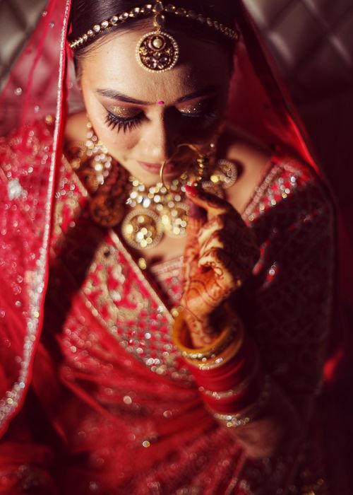Bridal jewellery look by Designaari
