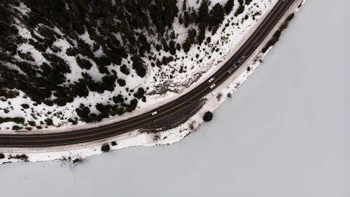 道路の航空写真