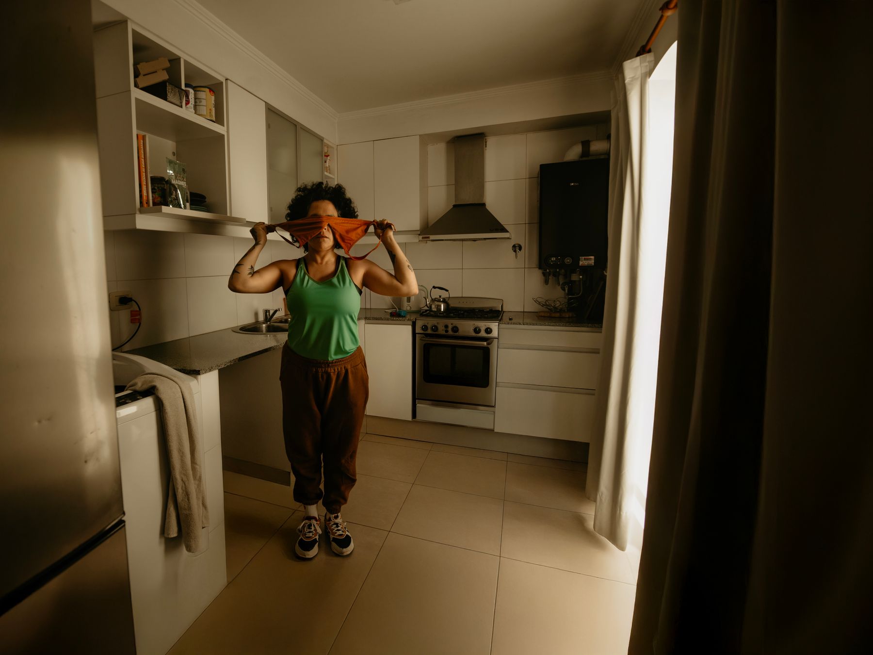 Denshaw — student move with boxes and a van
