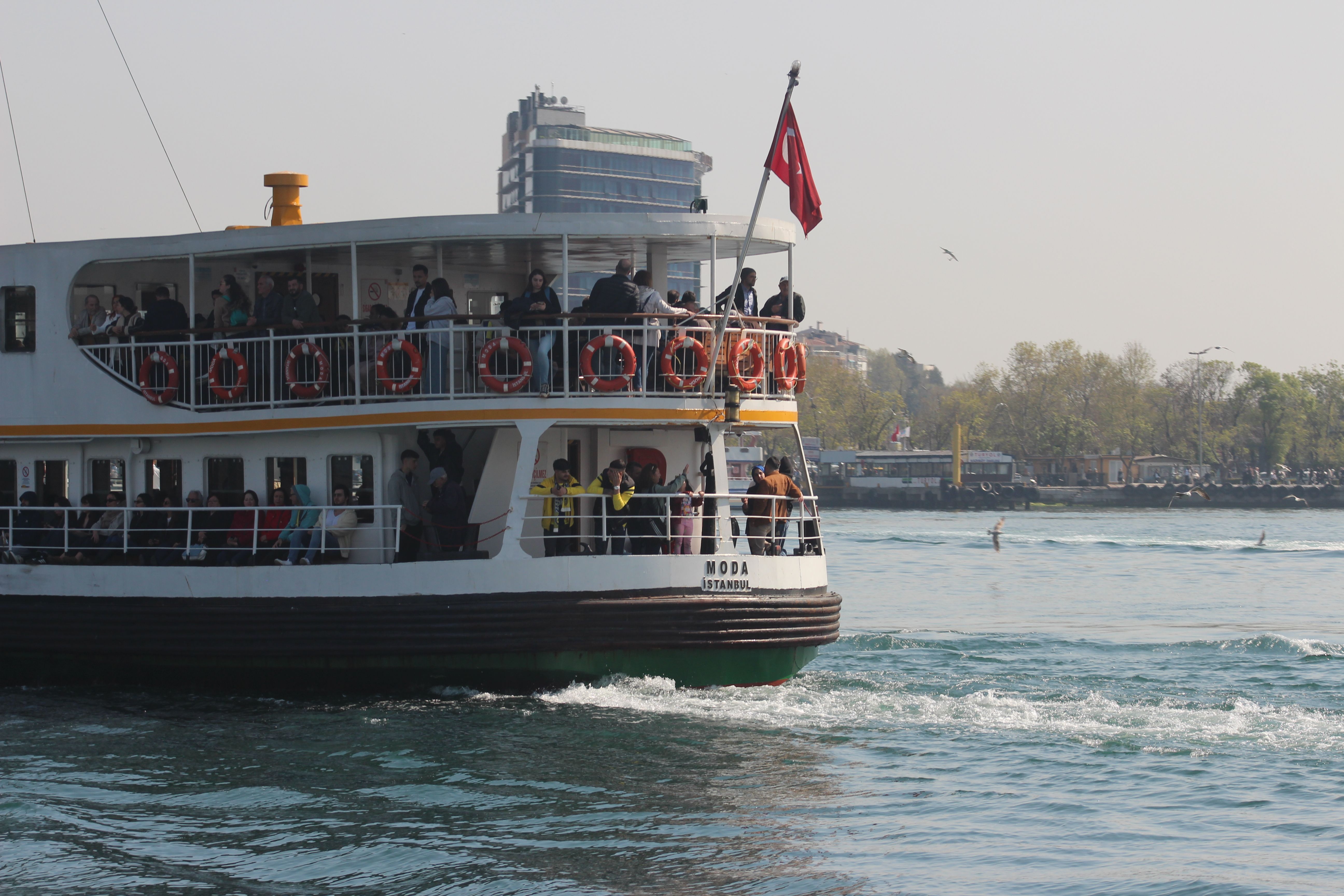 Scenic Ferry Ride on the Bosphorus in Istanbul · Free Stock Photo