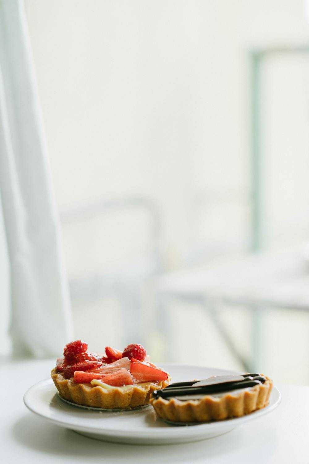 Raspberry Chocolate Tart