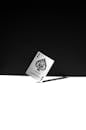 Minimalist Black and White Ace of Spades Photo