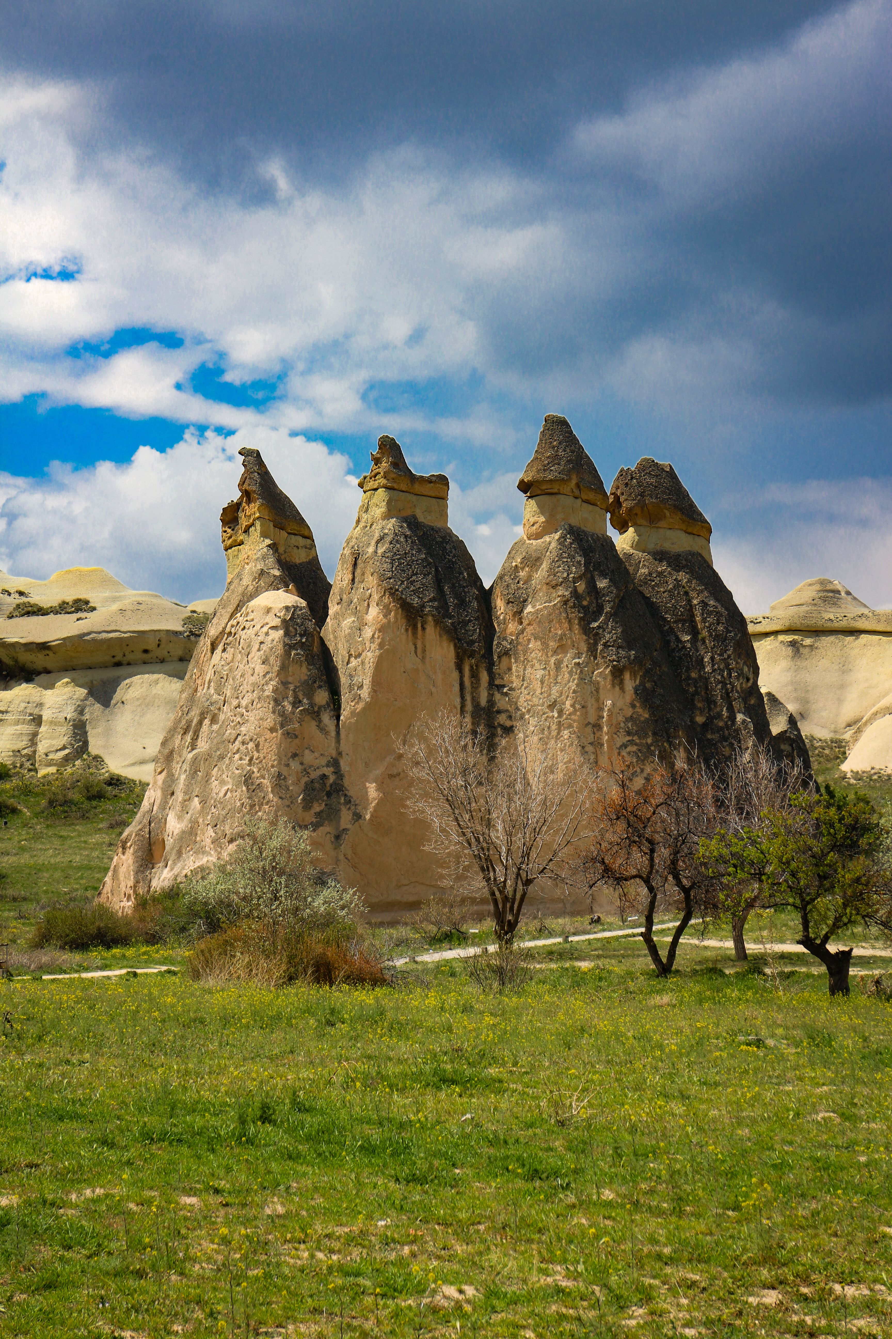 Üç Güzeller Three Graces rock formations