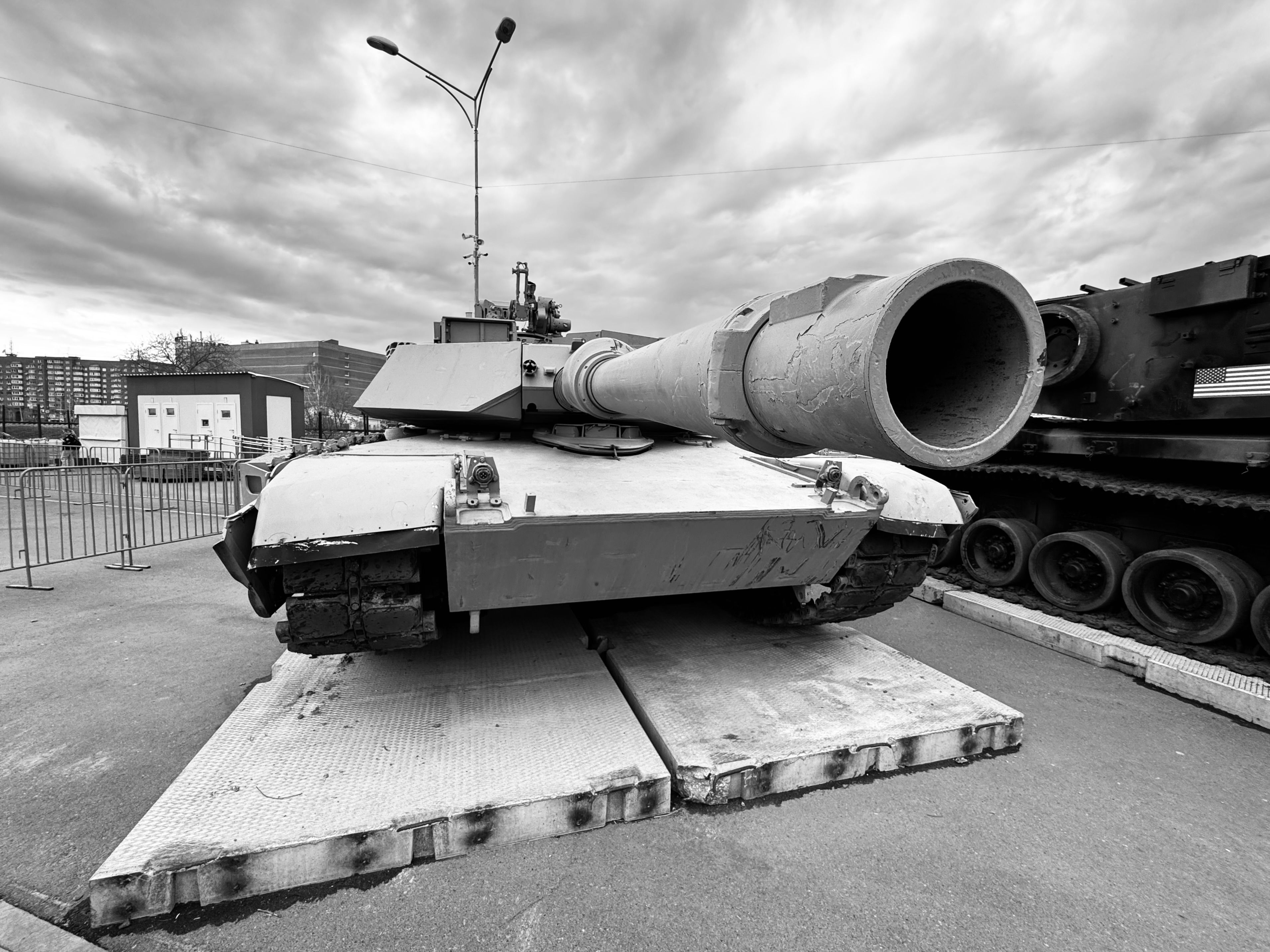Black and White Photo of Military Tank · Free Stock Photo
