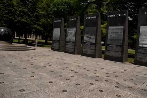 Free Nashville Bicentennial Mall World War II Memorial  Stock Photo