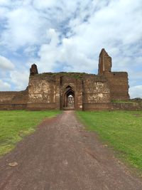 Ancient Bidar Fort ruins