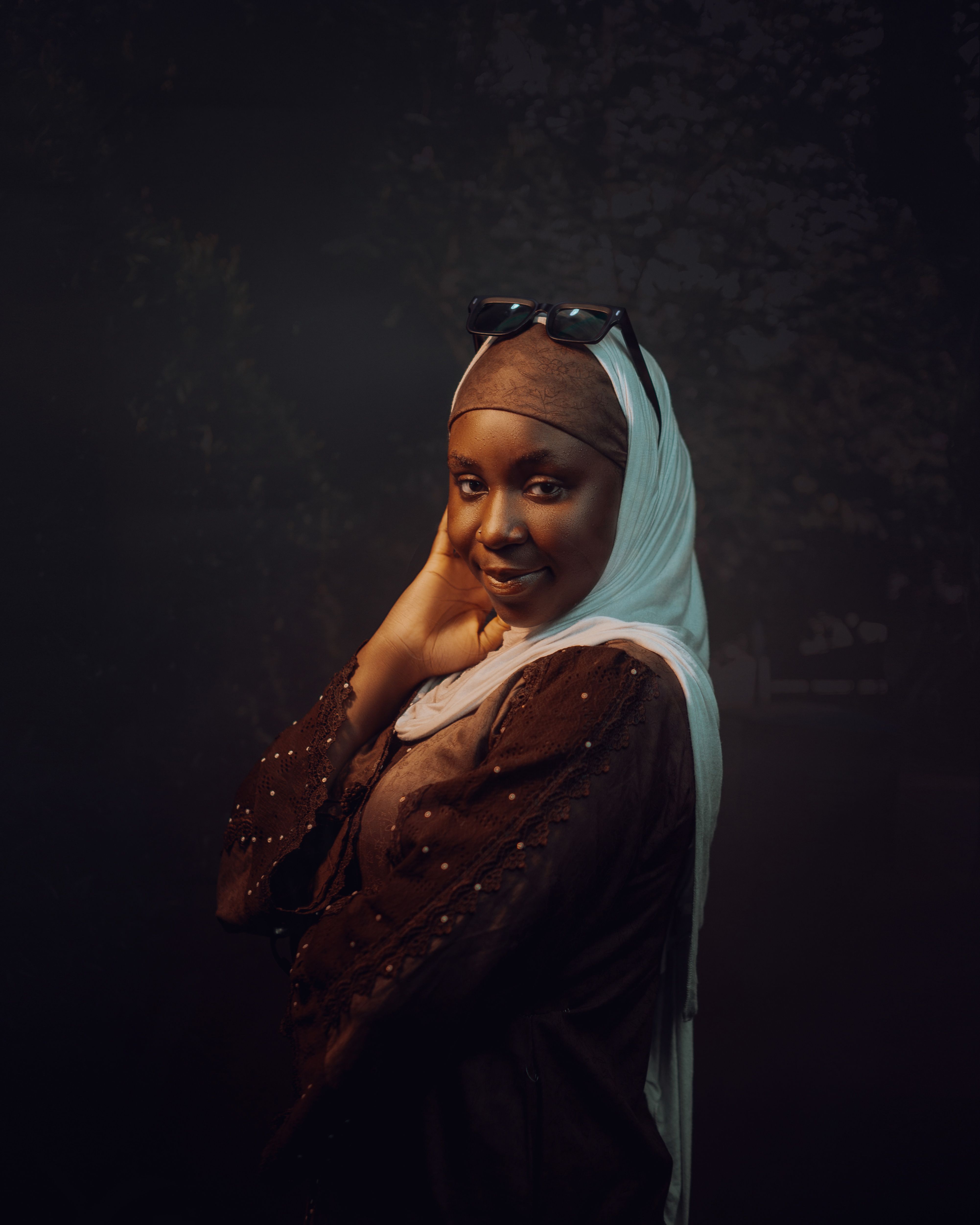 Elegant Portrait of a Woman in Hijab · Free Stock Photo