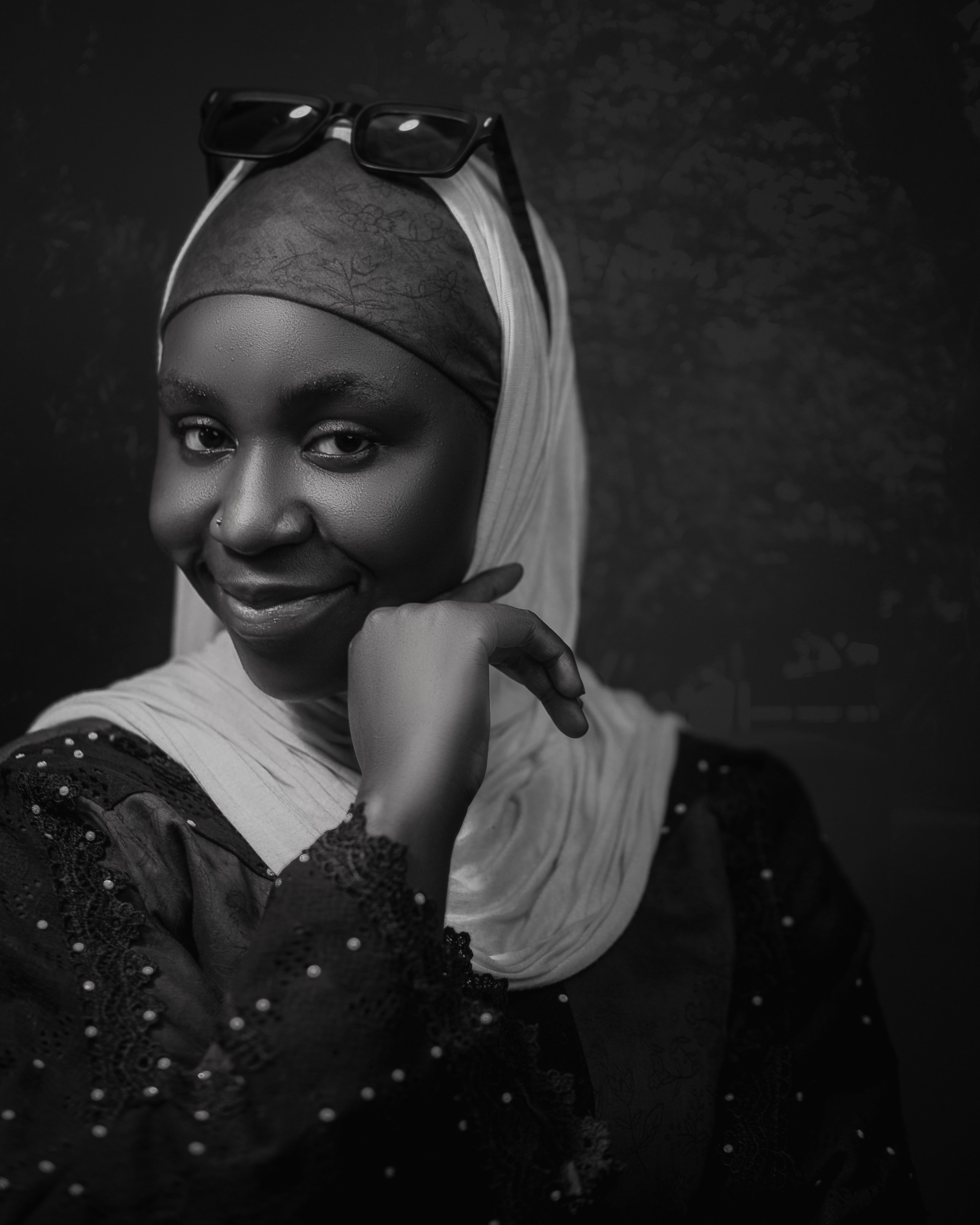 Charming Portrait of Woman in Elegant Hijab · Free Stock Photo