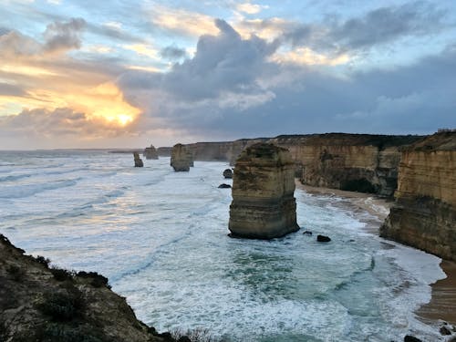 Immagine gratuita di 12 apostoli, australia, calcare