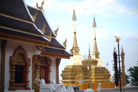 Doi Suthep temple at dawn — Chiang Mai