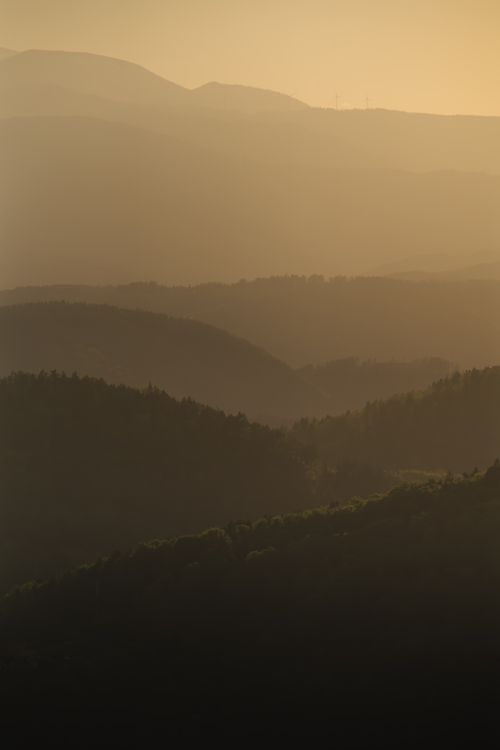 Golden Sunset Over Graz Hills · Free Stock Photo