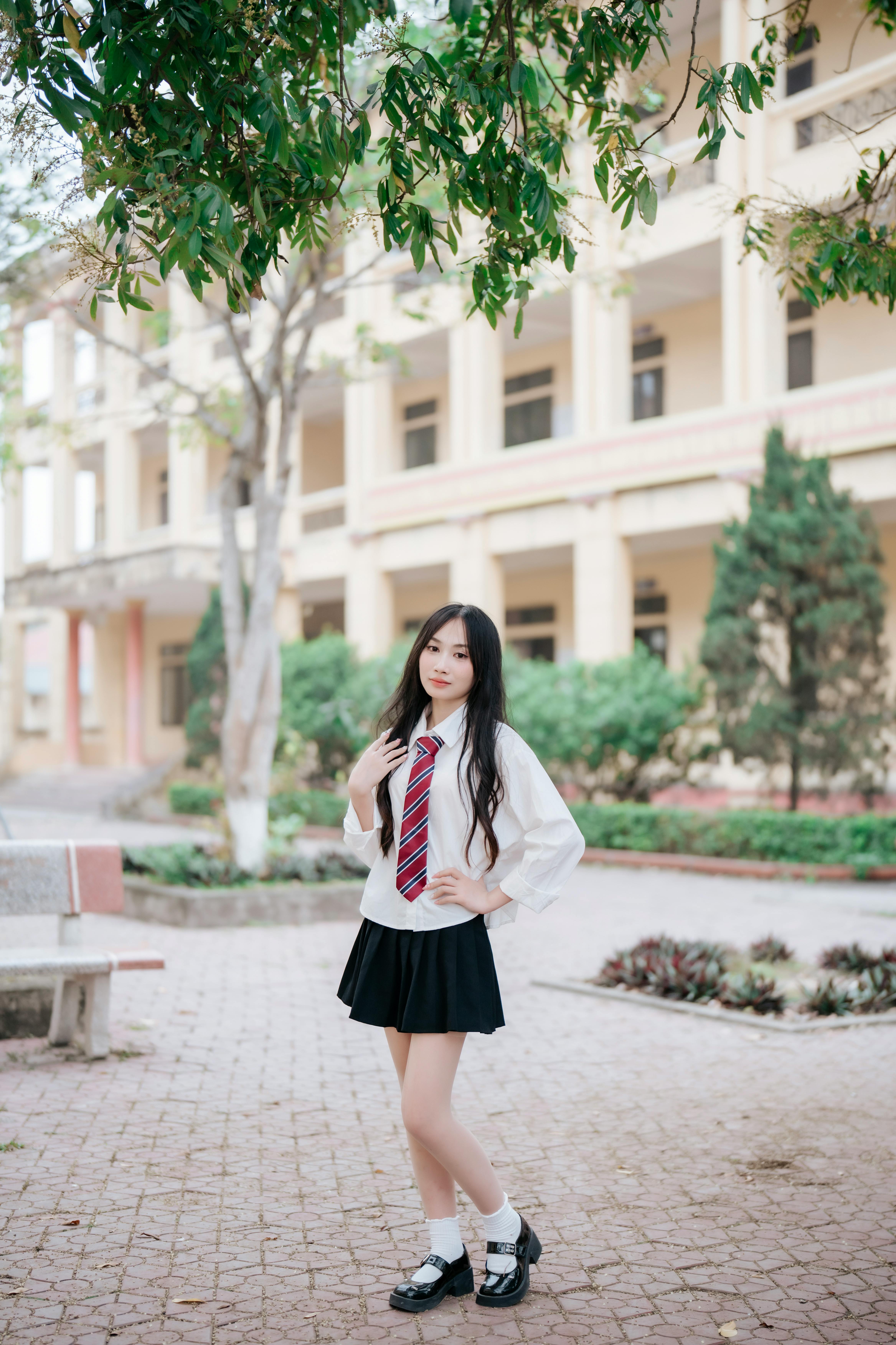 교복 치마 허리 늘리기 방법