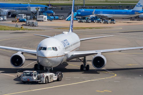 KLM Planes at Amsterdam Airport Schiphol · Free Stock Photo KLM Planes at Amsterdam Airport Schiphol · Free Stock Photo