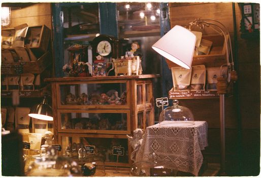 cozy tea shop