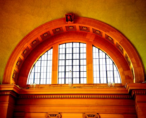 拱形窗, 火車站, 玻璃窗 的 免費圖庫相片