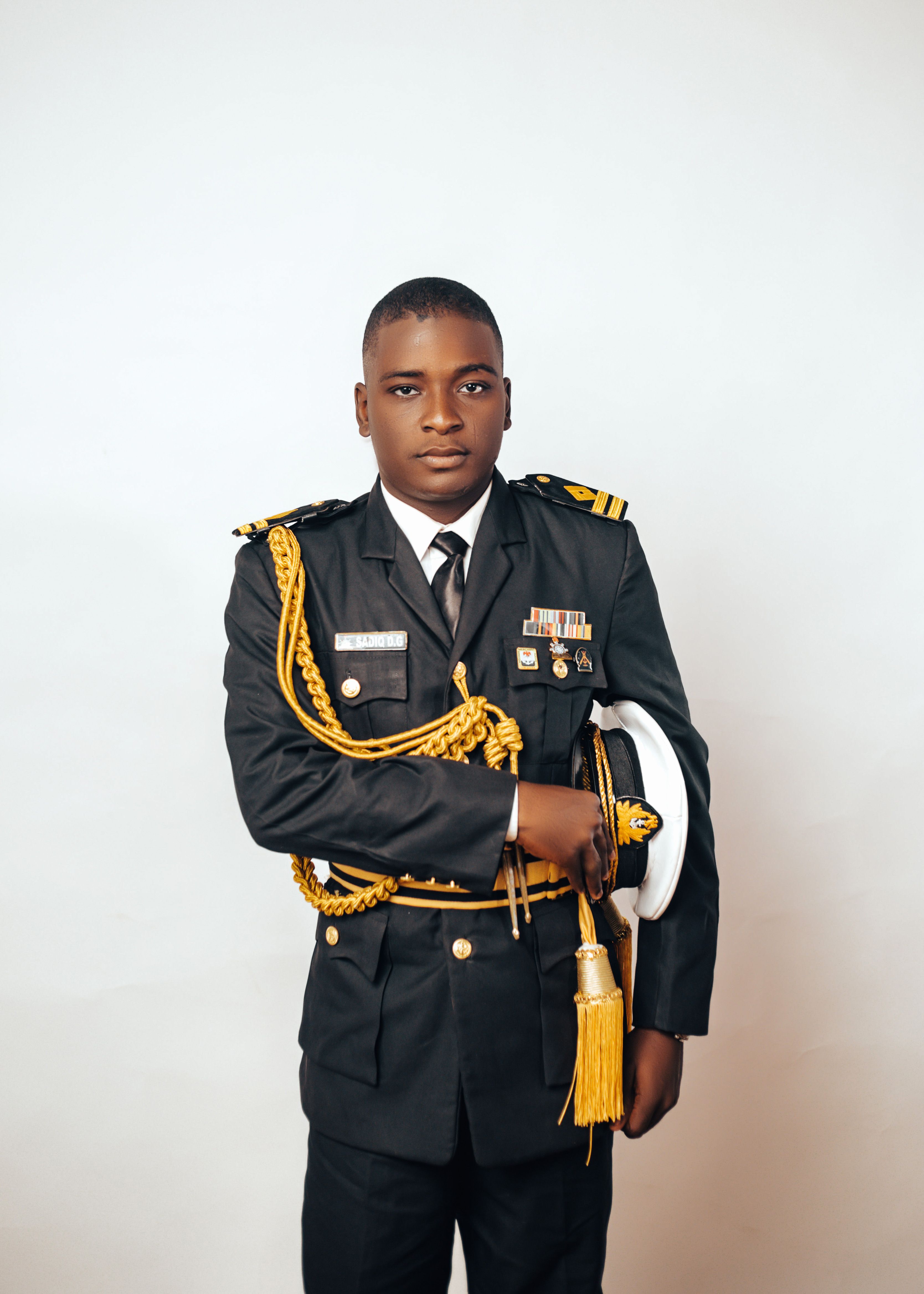 Portrait of a Military Officer in Formal Attire · Free Stock Photo