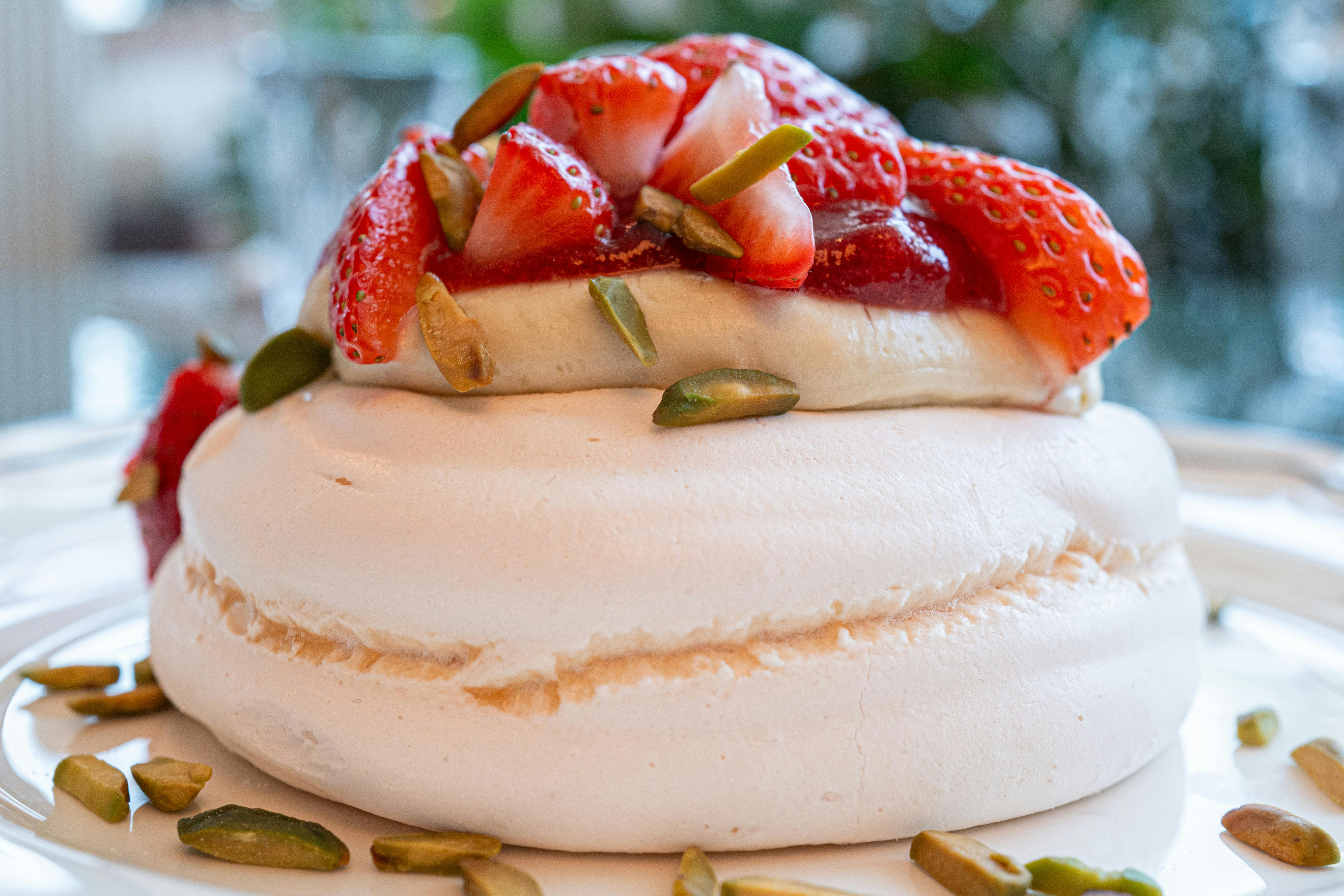 Pavlova de Verão com Frutas
