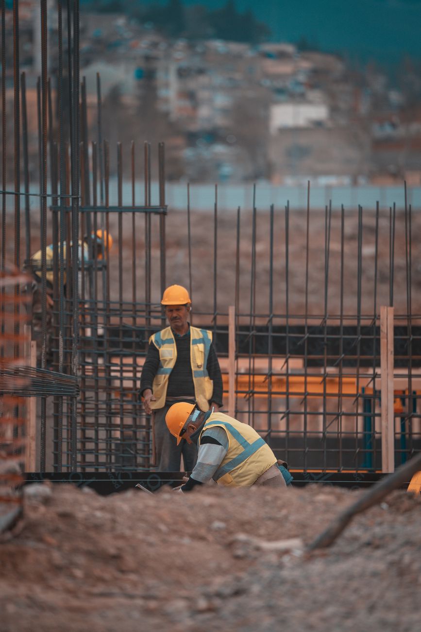 Lucrări de construcție la Celula 3 de la Ghizela, județul Timiș Lucrări de construcție la Celula 3 de la Ghizela, județul Timiș