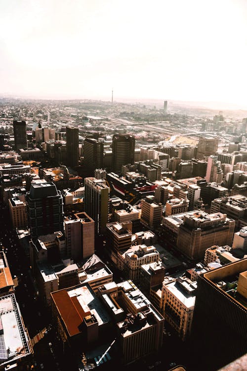 Aerial Photography of High-rise Buildings · Free Stock Photo