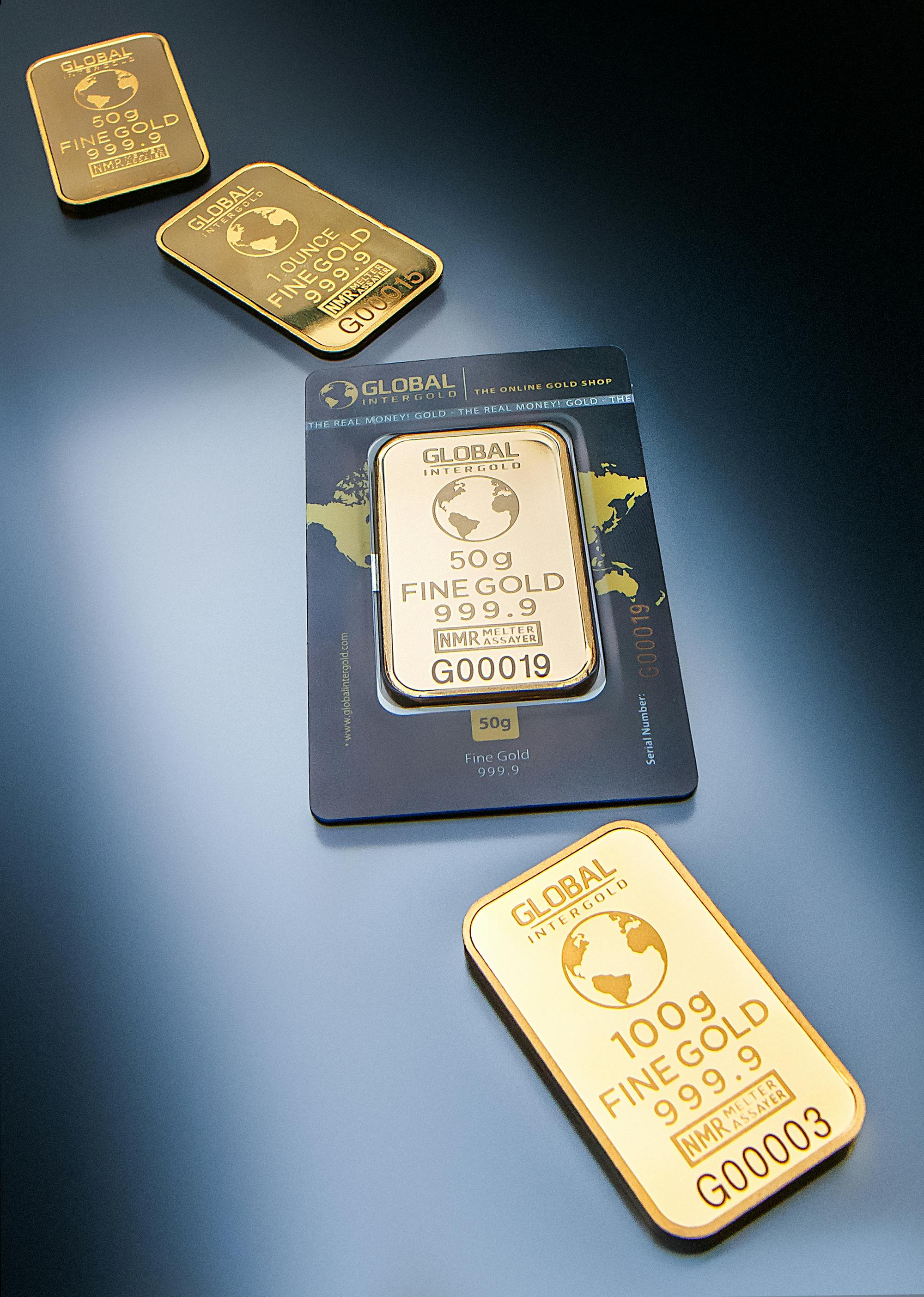 Free stock photo of bars, fast income, gold