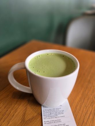 抹茶红豆拿铁