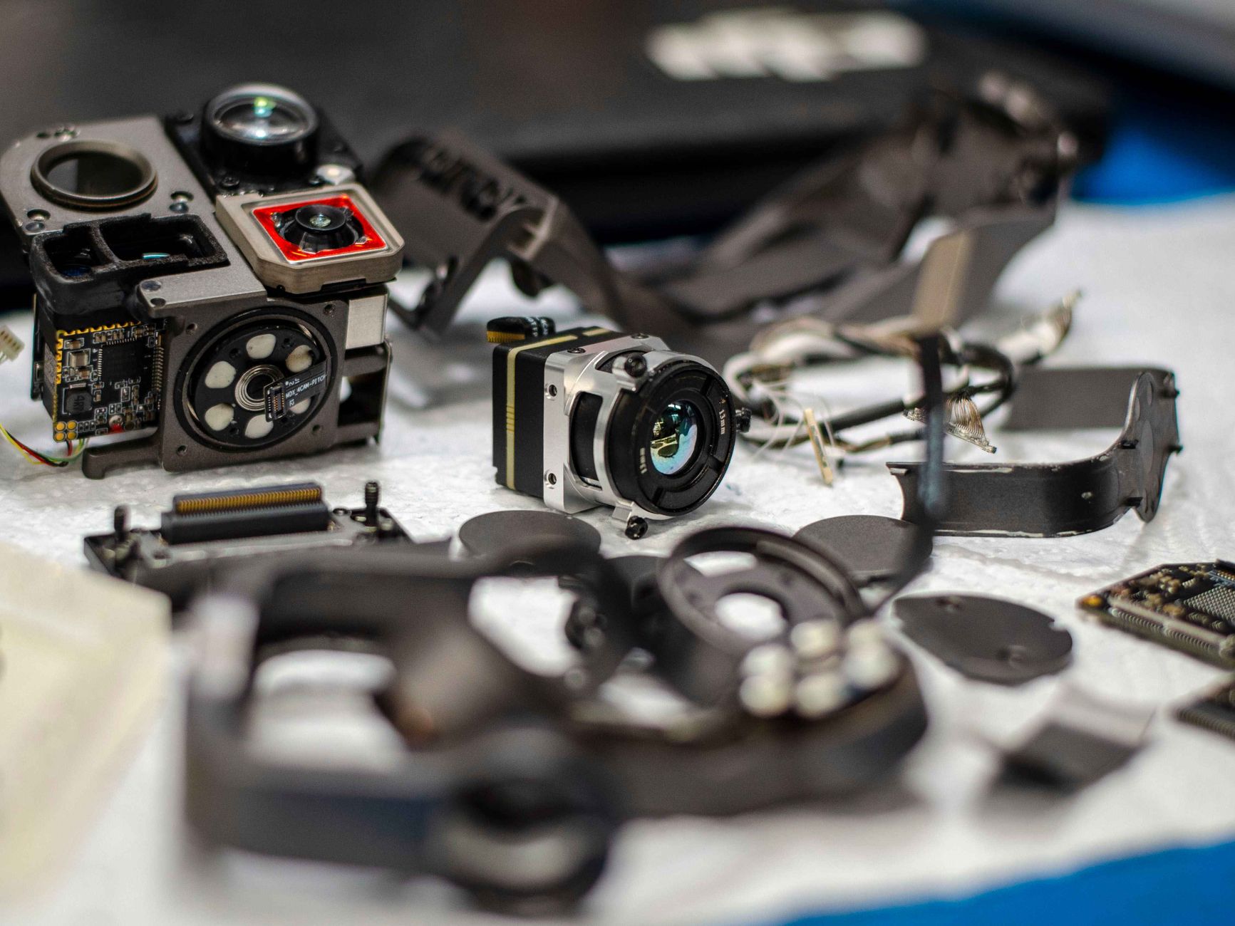 Gimbals de 3 ejes para cámaras térmicas en drones