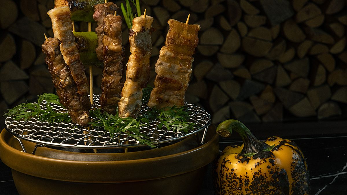 Accords mets vins barbecue été recettes grillades - illustration