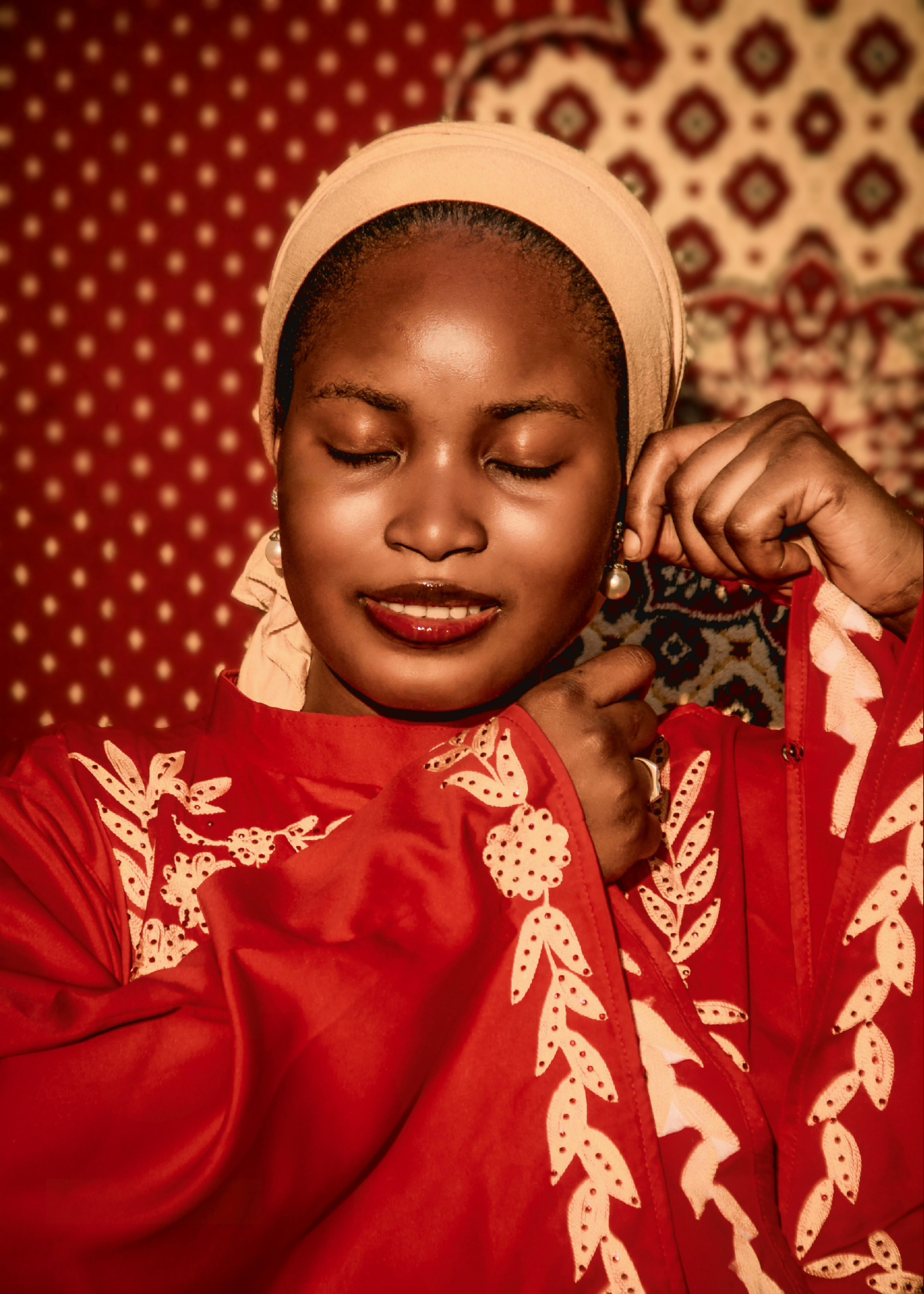 Elegant Portrait of Woman in Traditional Attire · Free Stock Photo