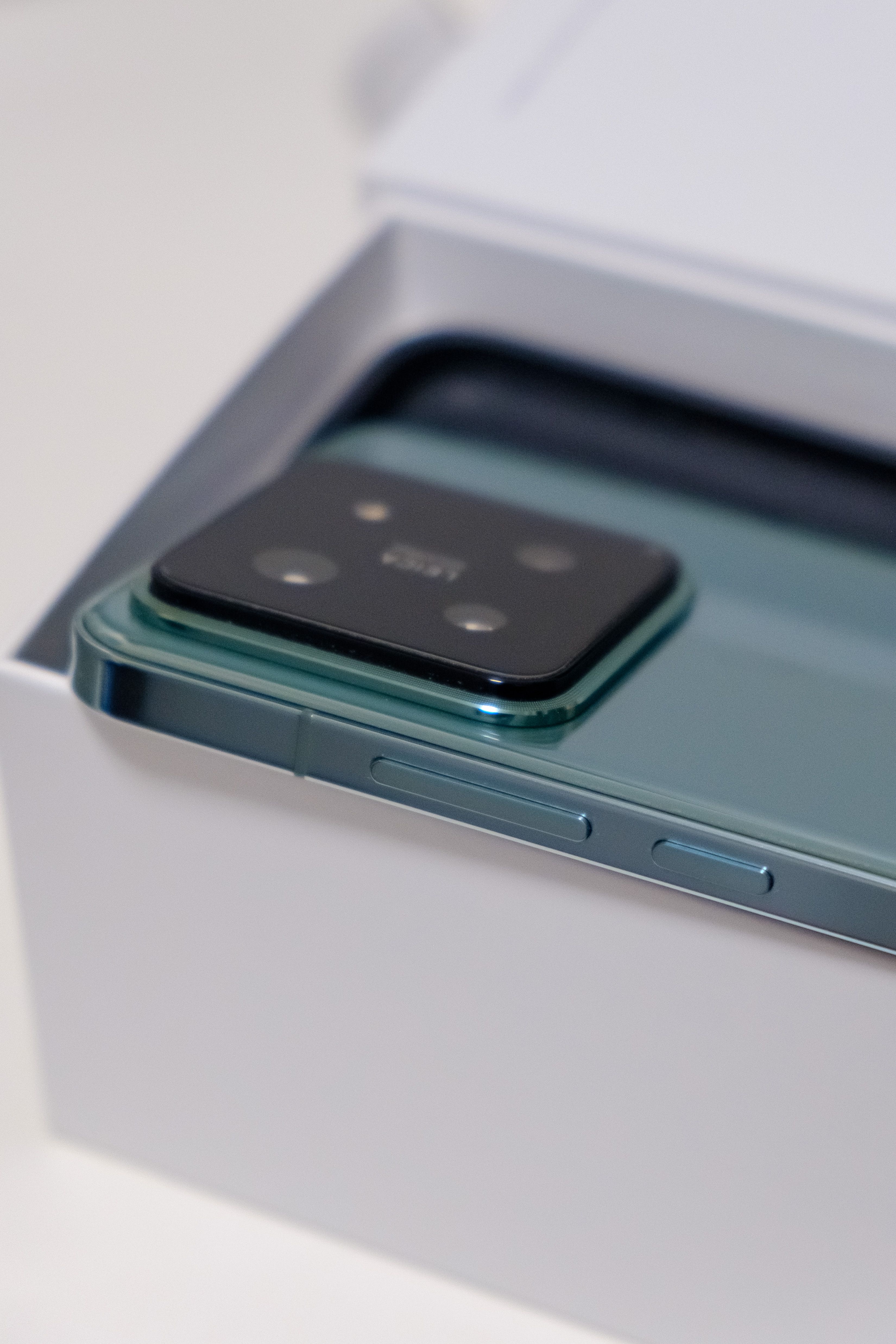 Close-up of Modern Smartphone in Box · Free Stock Photo