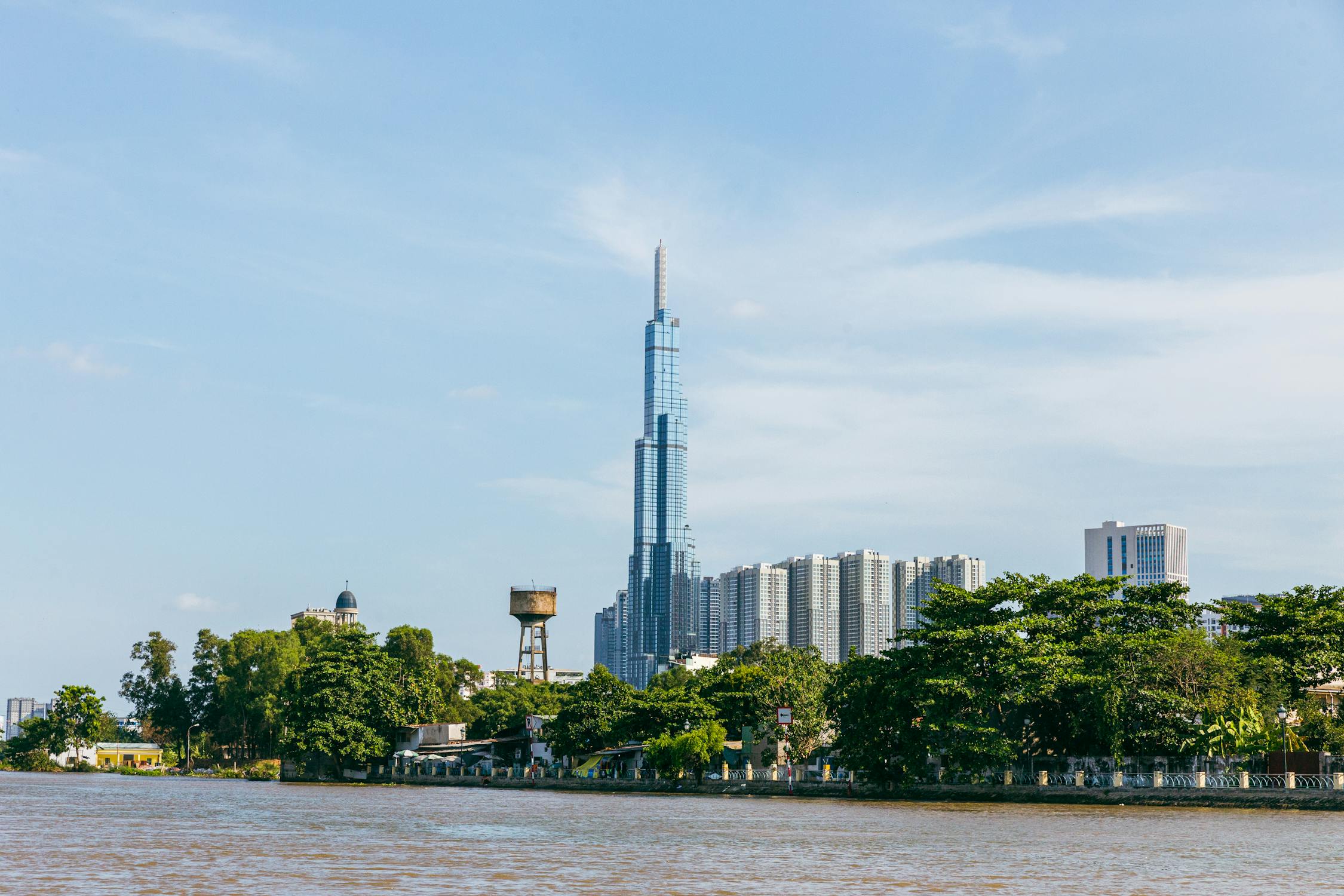 Landmark 81 Tower Surrounded by Saigon Scenic View