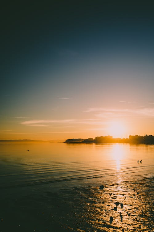 Heure D'or à La Plage