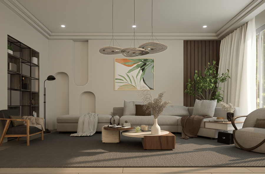 Dubai Marina 2 bedroom apartment living room