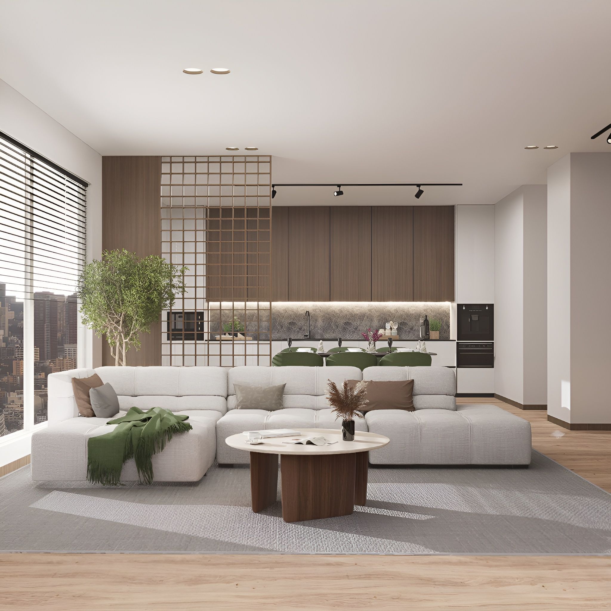 Modern Minimalist Living Room Interior Design · Free Stock Photo