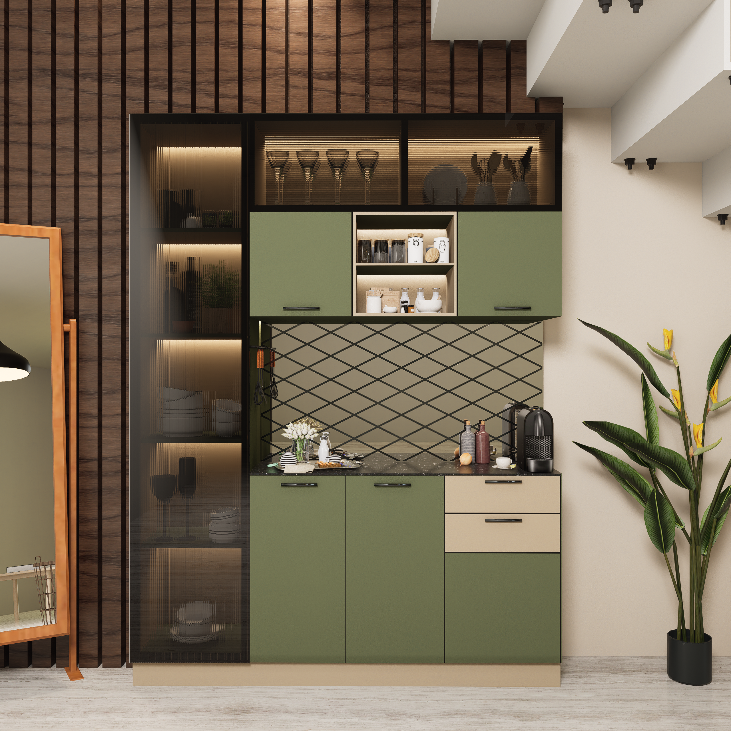 Kitchen Cabinet Organizer