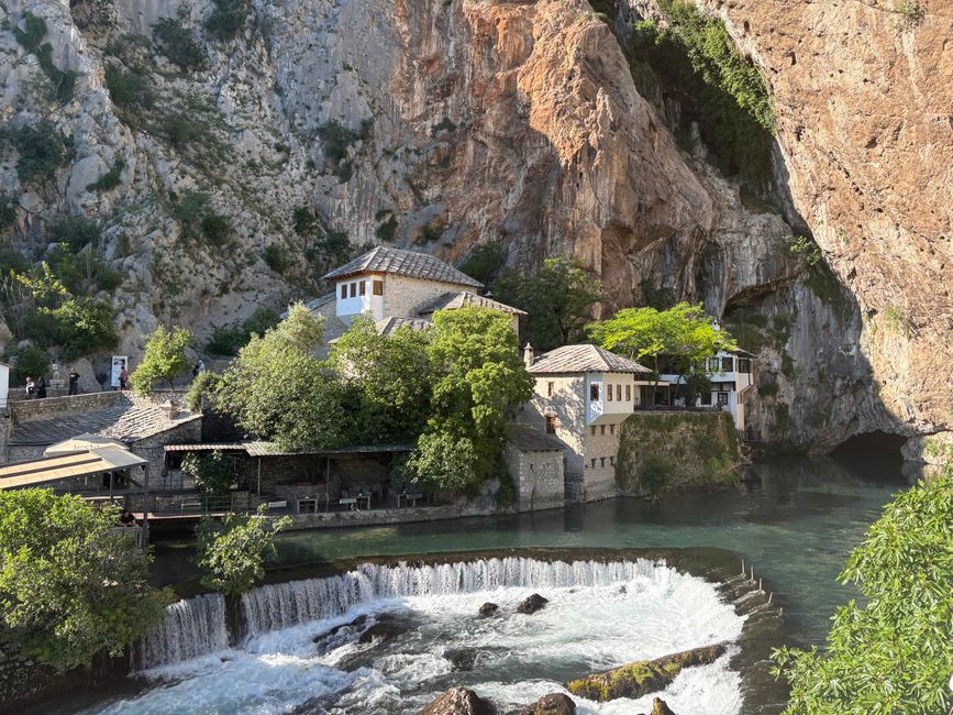 Randonnée à Blagaj et source souterraine de la Buna