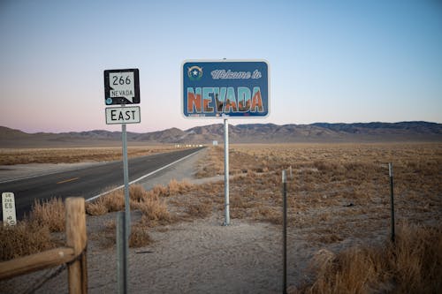 Free Nevada Signage Stock Photo