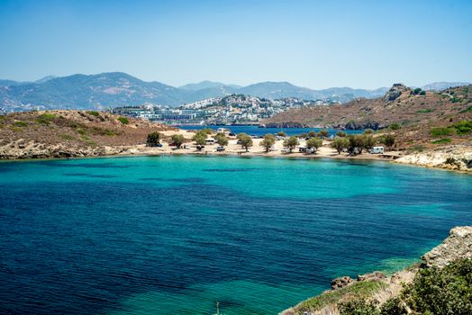 Halicarnassus mausoleum with historian — Bodrum