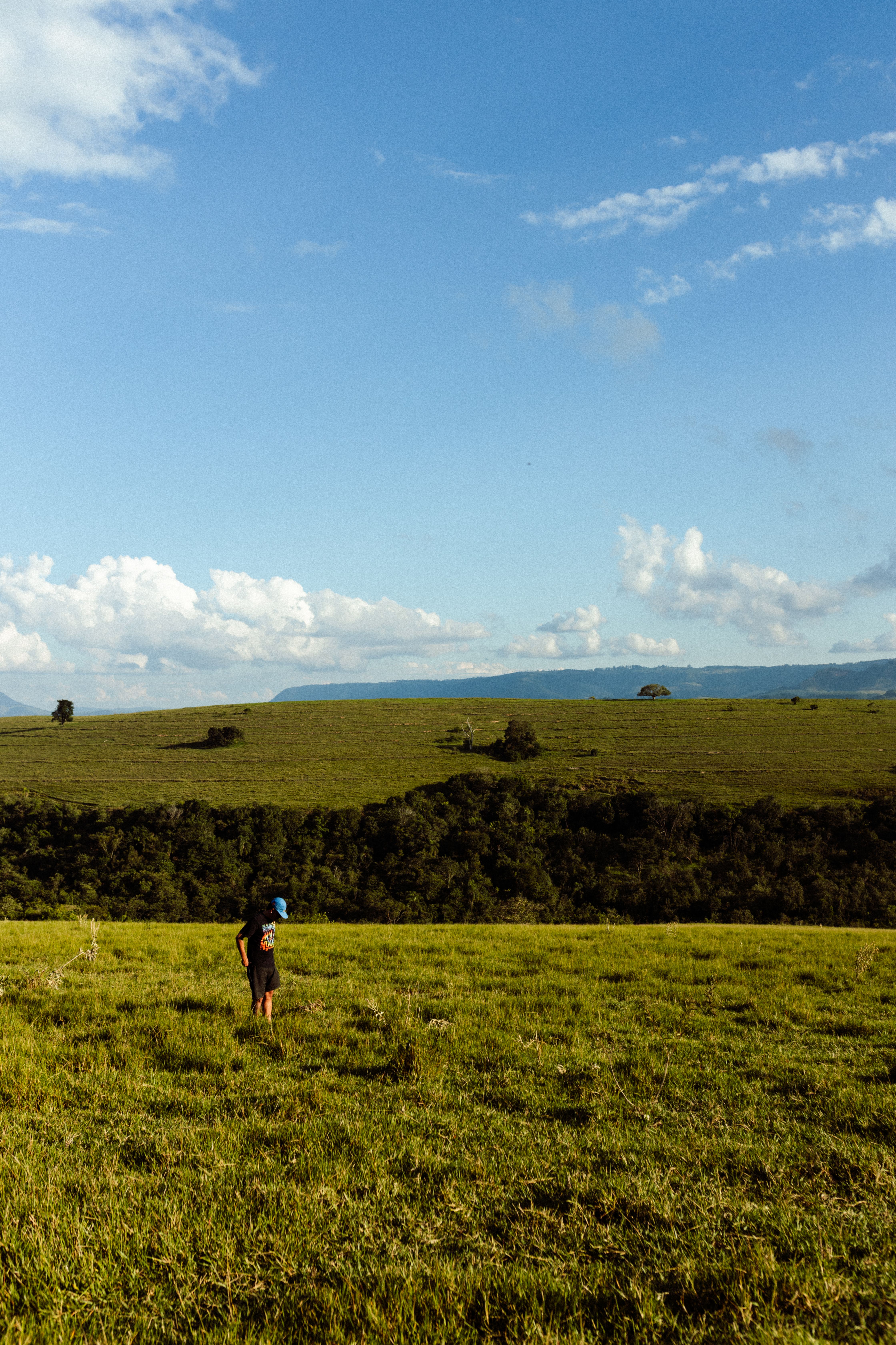 Le garçon qui est entré sur le terrain avec Rafa : Salvador, 6 ans