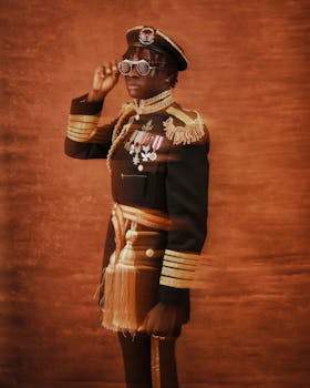 A large Shipra Parikrama procession in Ujjain, Madhya Pradesh, features a military band.  A vibrant cultural and religious event.