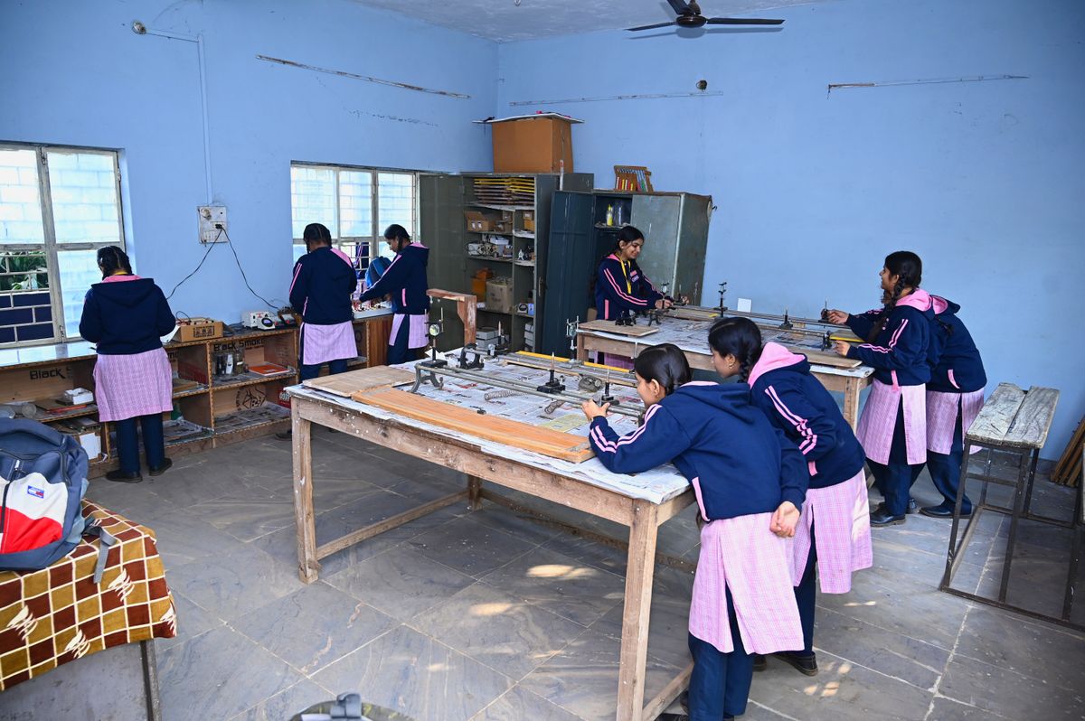 Physics laboratory
