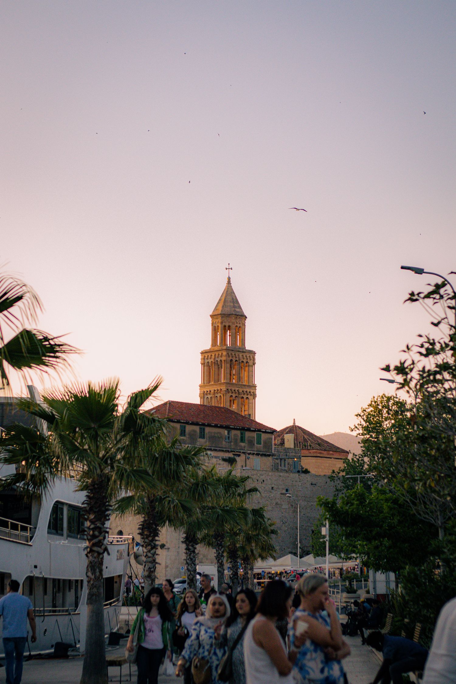 Diocletian’s Palace at sunset, Split
