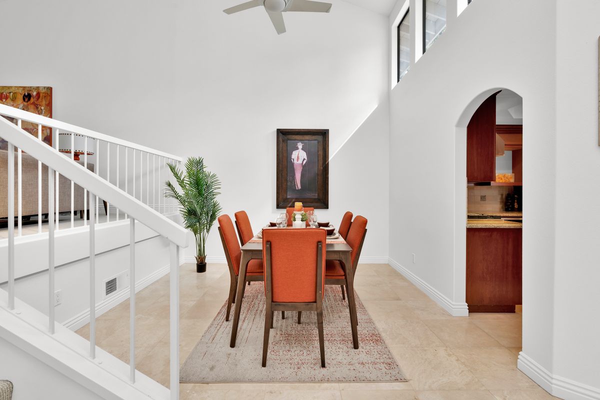 Retro Vintage kitchen remodel style in Orange County