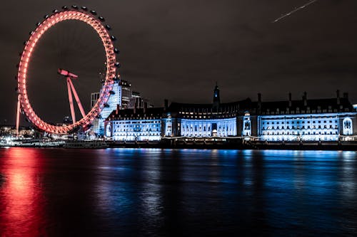 Ücretsiz London Eye Fotoğrafı Stok Fotoğraflar