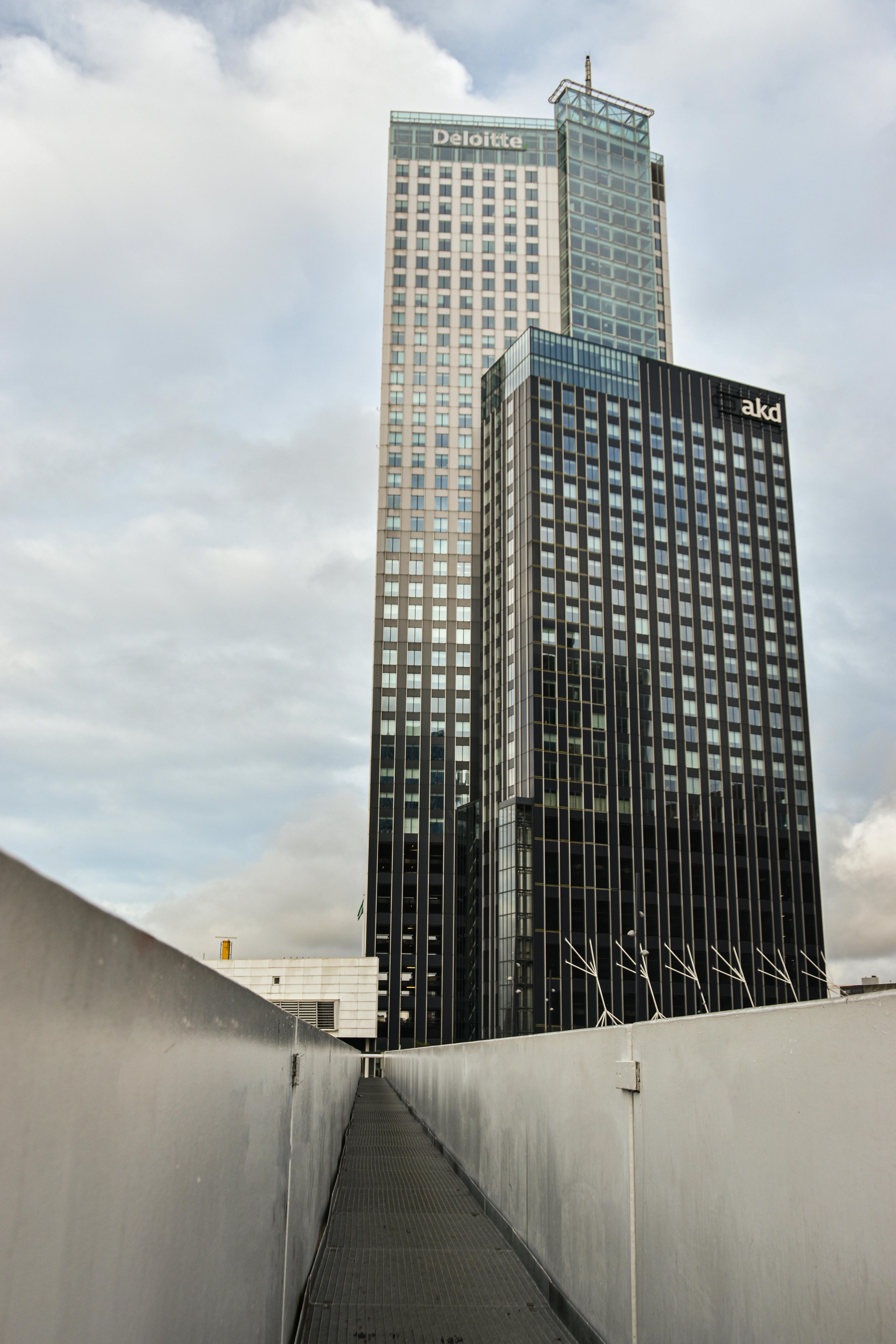 Skyscrapers in Rotterdam Business District · Free Stock Photo